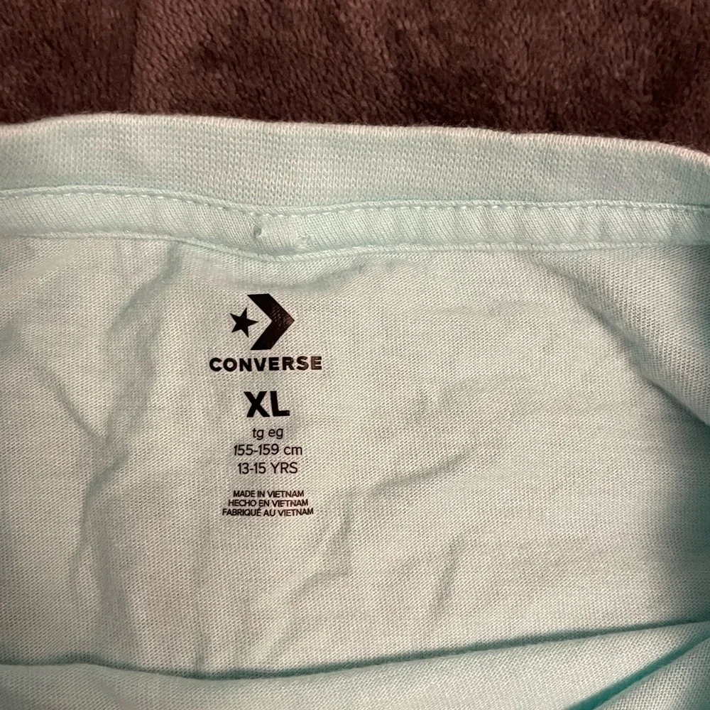 Converse Blue Short Sleeve Tee Iconic Logo
